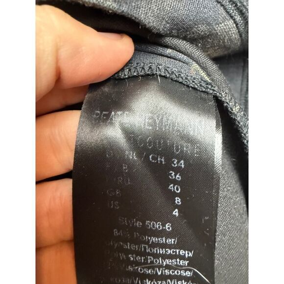 Beate Heymann Street Couture Floral Print Pullover Sweater Sz. 4 - Picture 4 of 5